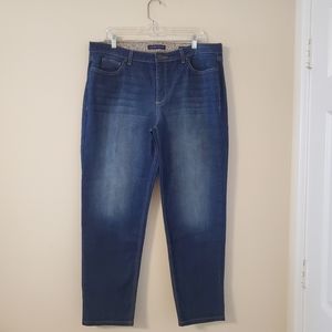 Code Bleu High Waist Gracie Boyfriend Jeans Size 16